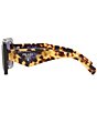 Prada Women's PR 23YS 51mm Square Sunglasses, Color:Mixed Tortoise - Image 3