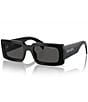 Color:Black - Image 1 - Women's PR A07S52-X 52mm Pillow Sunglasses