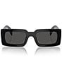 Color:Black - Image 2 - Women's PR A07S52-X 52mm Pillow Sunglasses