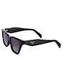 Prada Women's PR C07SF 52mm Butterfly Sunglasses - Image 4