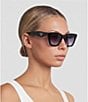 Prada Women's PR C07SF 52mm Butterfly Sunglasses - Image 6