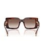Prada Women's PR D01SF 53mm Rectangle Sunglasses - Image 3