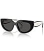 Prada Women's PR D02SF 54mm Cat Eye Sunglasses - Image 1