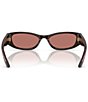 Prada Women's PR D22S 54mm Rectangle Sunglasses - Image 3