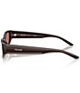 Prada Women's PR D22S 54mm Rectangle Sunglasses - Image 4