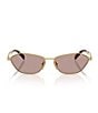 Prada Women's PR D50S 57mm Geometric Sunglasses - Image 4
