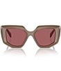 Color:Opal Loden - Image 2 - Women's PR14ZS 50mm Cat Eye Sunglasses