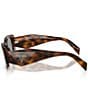 Prada Women's PR17WSF 51mm Rectangle Sunglasses, Color:Juniper Tortoise - Image 3