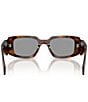 Prada Women's PR17WSF 51mm Rectangle Sunglasses, Color:Juniper Tortoise - Image 4