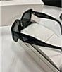 Prada Women's PR19ZS 55mm Cat Eye Sunglasses, Color:Black - Image 4