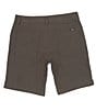 Color:Dark Iron - Image 2 - Brion Performance Stretch 9#double; Inseam Shorts