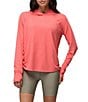 prAna Eileen Jersey Mesh Cinch Side Hoodie Pullover Top - Image 1