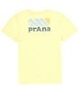 Color:Maize Heather - Image 1 - Graphic Short Sleeve Graphic Logo T-Shirt
