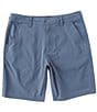Color:Grey Blue - Image 1 - Hybridizer Performance Stretch 8#double; Inseam Shorts