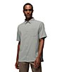 Prana Hybridizer Solid Short Sleeve Woven Shirt - Image 1