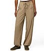 prAna Koen Mid Rise Wide Leg Pull-On Pants - Image 4