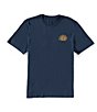 prAna Lands Beginning Short Sleeve T-Shirt, Color:Stormy Night - Image 2