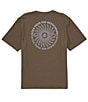 prAna Lands Beginning Short Sleeve T-Shirt, Color:Mud - Image 1