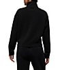 prAna Shea Soft Double Knit Mock Neck Half Zip Pullover - Image 2