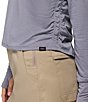 prAna Sol Searcher Stretch Jersey Knit Long Sleeve Crew Neck Cropped Top - Image 6