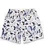 prAna Stretch Zion Printed Pull-On 7#double; Inseam Shorts - Image 2