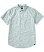 prAna Tinline Short Sleeve Woven Shirt, Color:Saltwater Seedling - Image 1