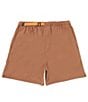 Color:Sepia - Image 1 - Zion Pull-on Stretch 5#double; Inseam Shorts