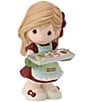 Precious Moments Dated 2026 Girl With Cookie Tray Figurine - Image 1