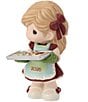Precious Moments Dated 2026 Girl With Cookie Tray Figurine - Image 2