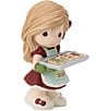 Precious Moments Dated 2026 Girl With Cookie Tray Figurine - Image 6
