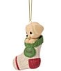Precious Moments Paw-fectly Cozy Dog Dated 2026 Hanging Ornament - Image 3