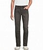 Premium Denim Straight Dark Grey Stretch Jeans - Image 1