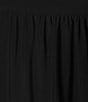 Color:Black - Image 4 - Alice Long Sleeve Matte Jersey Tied V-Neck Top
