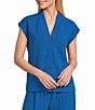 Preston & York Coordinating Nicki V Neck Sleeveless Blouse - Image 1