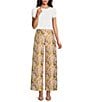 Preston & York Coordinating Trudie Brocade Wide Leg Pants - Image 3
