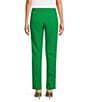 Preston & York Corey Stretch Crepe Ankle Pants, Color:Clover - Image 2