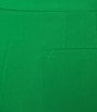 Preston & York Corey Stretch Crepe Ankle Pants, Color:Clover - Image 4