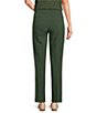 Preston & York Corey Stretch Crepe Ankle Pants, Color:Hunter - Image 2