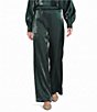 Preston & York Nova Metallic Organza Coordinating Pallazo Pants - Image 1