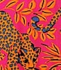 Printfresh Bagheera Satin Thermoregulating Short Sleeve Notch Collar Shorty Pajama Set, Color:Fuchsia - Image 3
