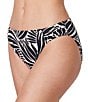 Profile by Gottex Comeback Tie Front V-Neck Bra Swim Top & Side Tab Mid Rise Hipster Swim Bottom - Image 2