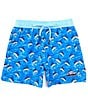 Color:Marlin - Image 1 - Big Boys 8-16 Shordees Swordfish Swim Trunks
