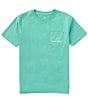 Color:Ivy - Image 2 - Big Boys 8-16 Short Sleeve Baseball Bucket Graphic T-Shirt