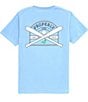 Color:Light Blue - Image 1 - Big Boys 8-16 Short Sleeve Baseball Shield T-Shirt