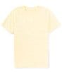 Color:Light Yellow - Image 2 - Big Boys 8-16 Short Sleeve Blue Marlin Graphic T-Shirt