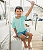 Properly Tied Big Boys 8-16 Short Sleeve Country Club Graphic T-Shirt, Color:Washed Green - Image 4