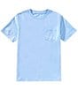 Properly Tied Big Boys Range Short Sleeve Crew Neck T-Shirt, Color:Light Blue - Image 2