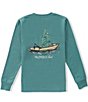 Properly Tied Big Boys Trail Tradition Long Sleeve T-Shirt - Image 1