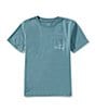 Properly Tied Little Boys Bat Rack Short Sleeve T-Shirt, Color:Steel Blue - Image 2