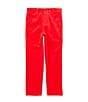 Properly Tied Little Boys Bright Pinwale Cord Pants, Color:True Red - Image 1